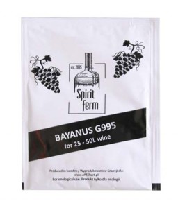 Drożdże winiarskie bayanus G995